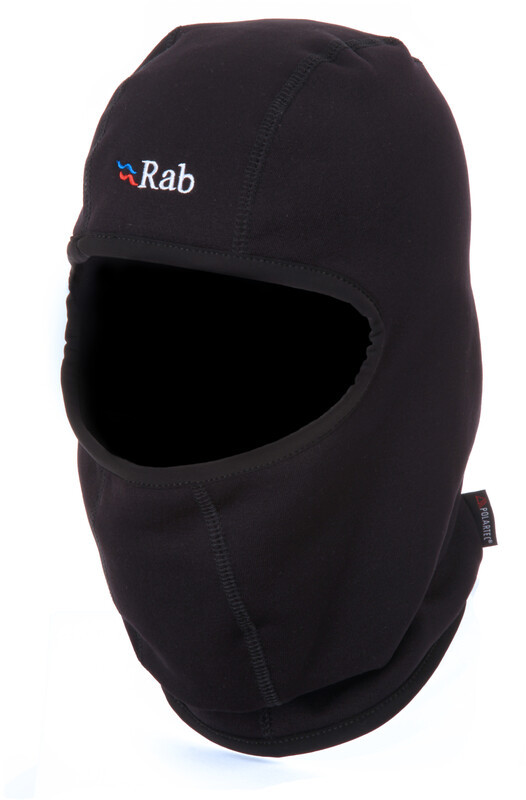 Rab Power Stretch Pro Kominiarka Mężczyźni, czarny One Size 2021 Kominiarki QAA-02-BL