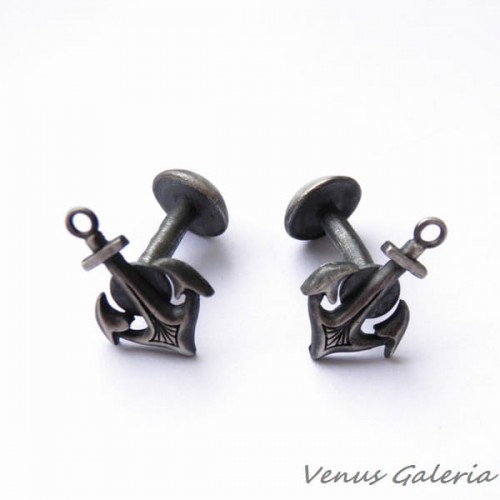 Spinki do mankietów - Kotwice 1176