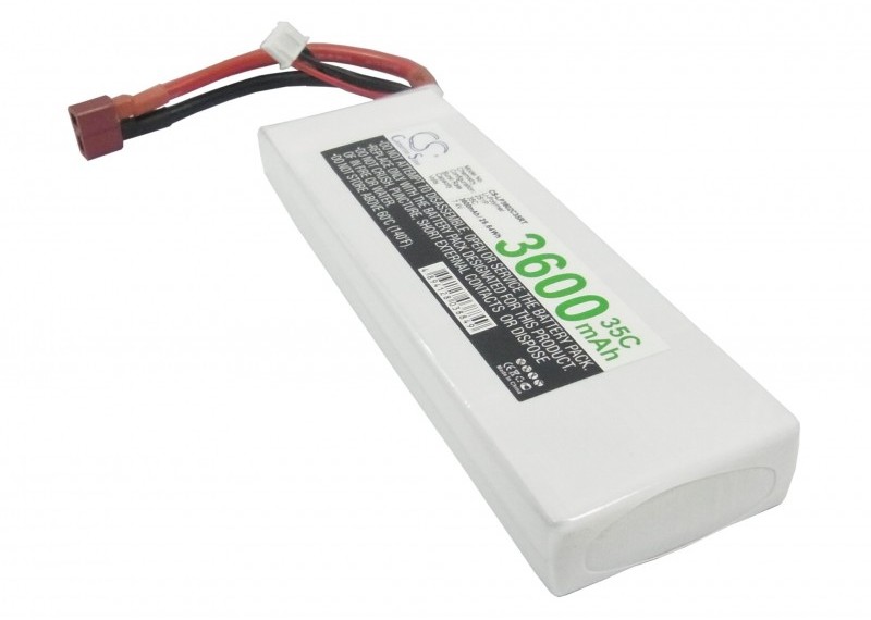 Cameron Sino 3600mAh 26.64Wh Li-Polymer 7.4V 2S 35C Cameron Sino)