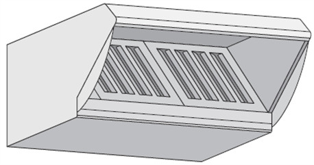 Rational Okap kondensacyjny do zestawów Combi-Duo typu 61 oraz 101 UltraVent Plus 60.72.203