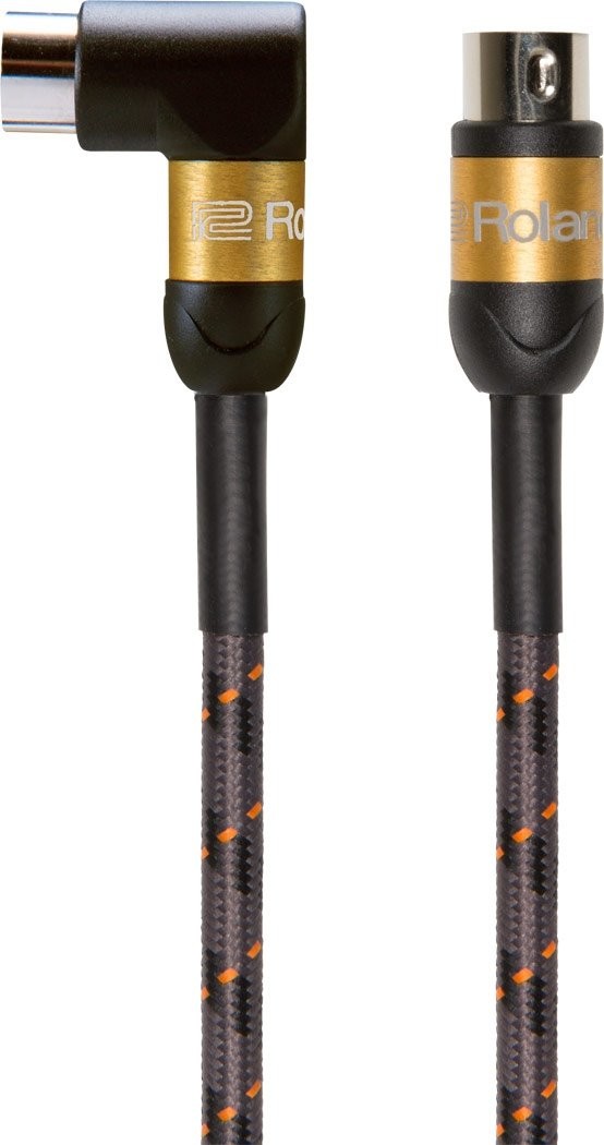 Roland Roland RMIDI-G5A - 5FT / 1.5M MIDI CABLE, ANGLED/STRAIGHT