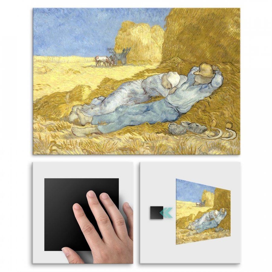 Pix4home Plakat metalowy Vincent Van Gogh The Siesta M POS-M-02156
