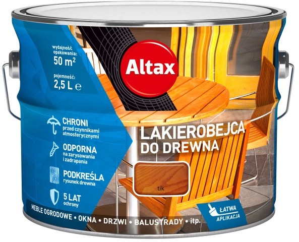 Altax Lakierobejca Do Drewna Tik 2,5 L (ALLBTI2)