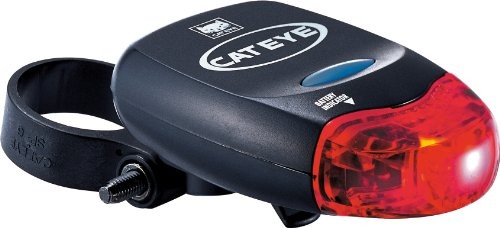 Cateye lampa tylna, czarny, jeden rozmiar FA003521008