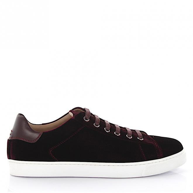 Gianvito Rossi Gianvito Rossi Trampki niskie S20460 aksamit