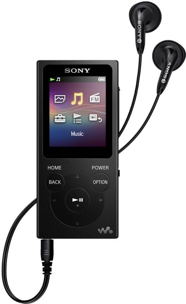 Sony NW E394L czarny (NWE394LB.CEW)
