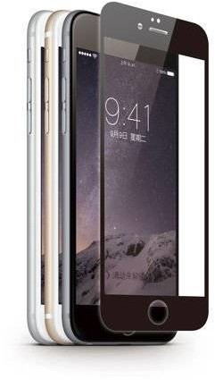 JCPAL Szkło ochronne 0,15mm iPhone 6/6S na cały ekran (czarna ramka) - Perfect Glass zgsklep-818-0