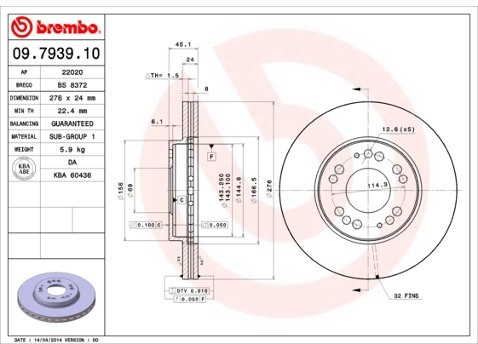 BREMBO 09.7939.10