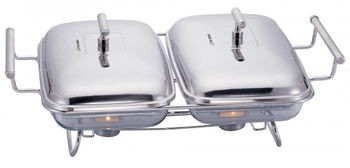 Kinghoff Podgrzewacz Stołowy Żaroodporny 2 X 1.5L Kh-1416 KH-1416