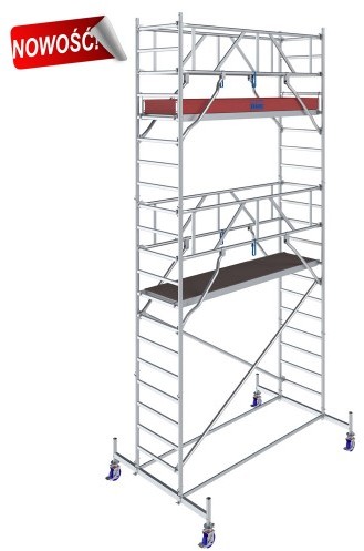 Krause Rusztowanie - STABILO 10 2,5 x 0,75m, wys.rob. 6,40m (772046)