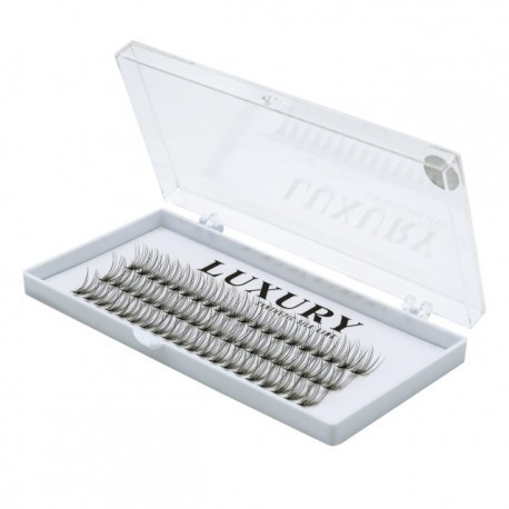 LUXURY LUXURY WHITE KĘPKI RZĘS (SKRĘT 2C) 11MM