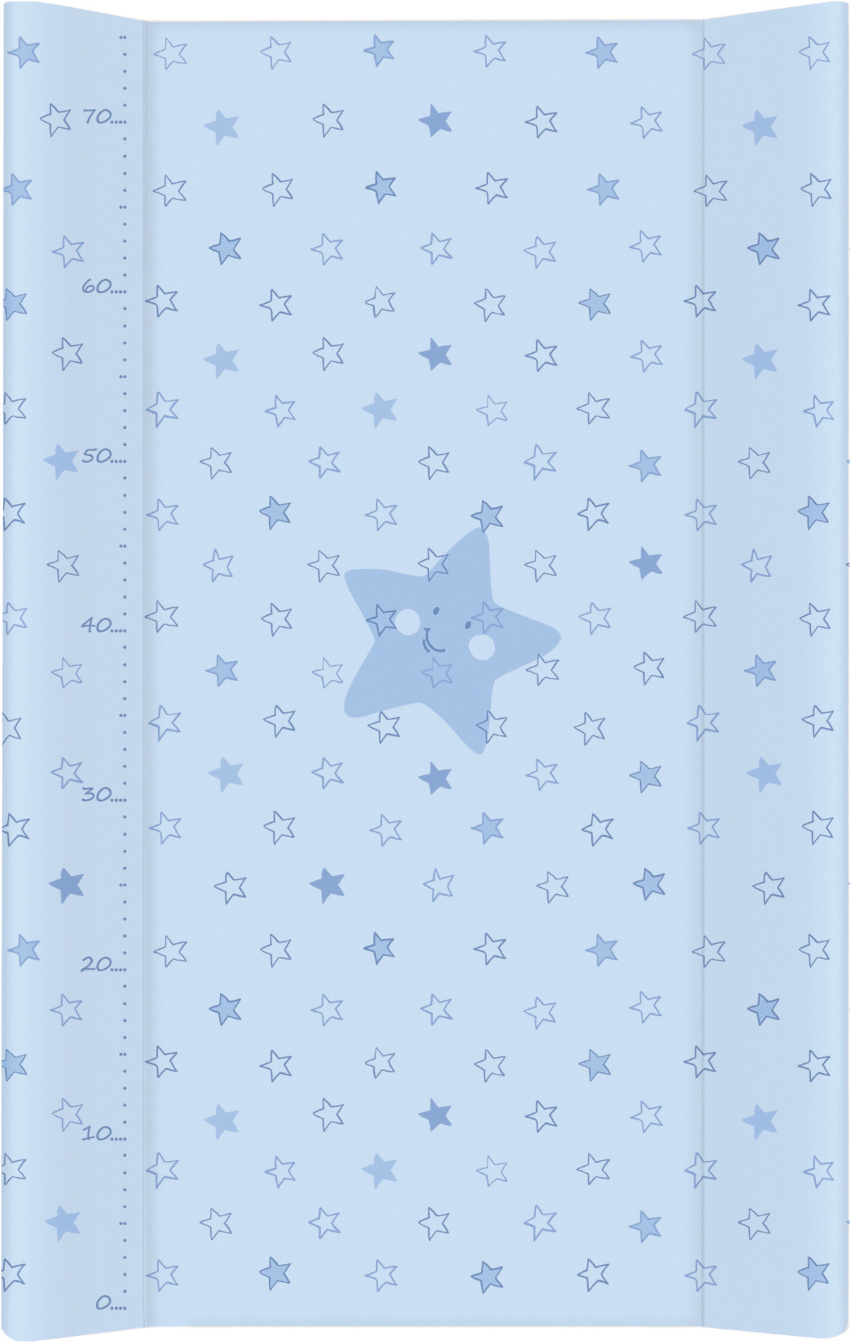 Mamo-Tato Przewijak na łóżeczko usztywniony 50x70 Gwiazdki Niebieskie
