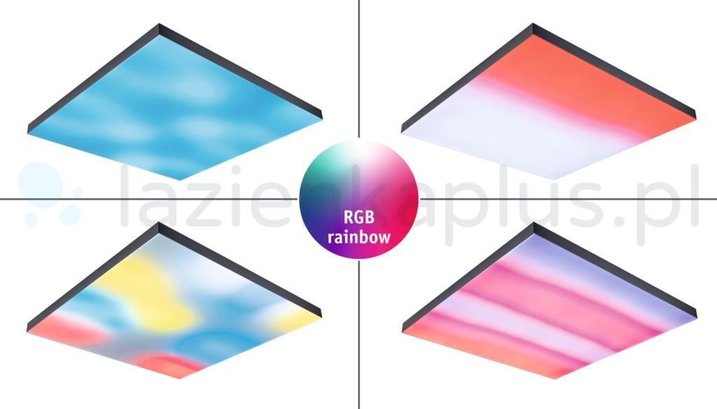 Paulmann Velora plafon czarny 79908