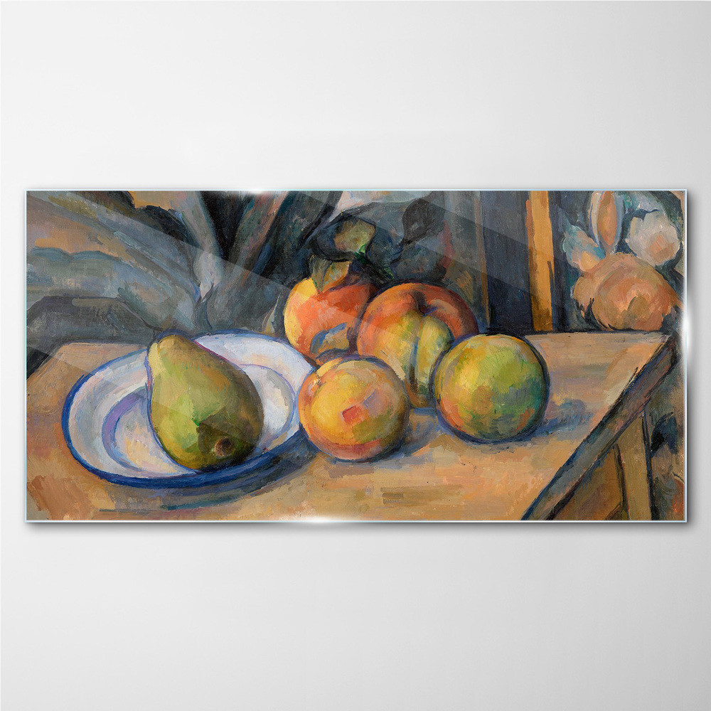 PL Coloray Obraz na Szkle Large Pear Paul Cézanne 120x60cm