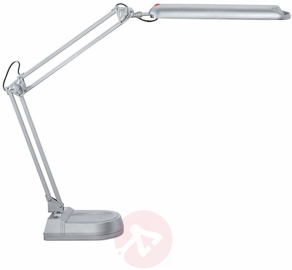 MAUL Jakob GmbH LED lampa stołowa Atlantic m. Stojak srebrny
