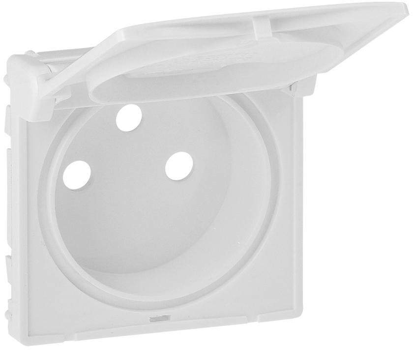 Legrand Legrand Valena Life biały plakietka gniazda pojedynczego +0 z klapką l_754860