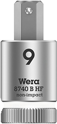 Wera 8740 szer. HF bitnuss grzechotek Zyklop z napędem 3/8