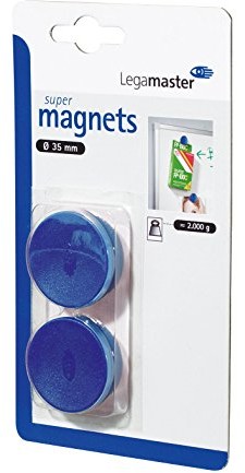Legamaster 7  181401 Super-przyczepności magnesów, niebieski 8713797036870