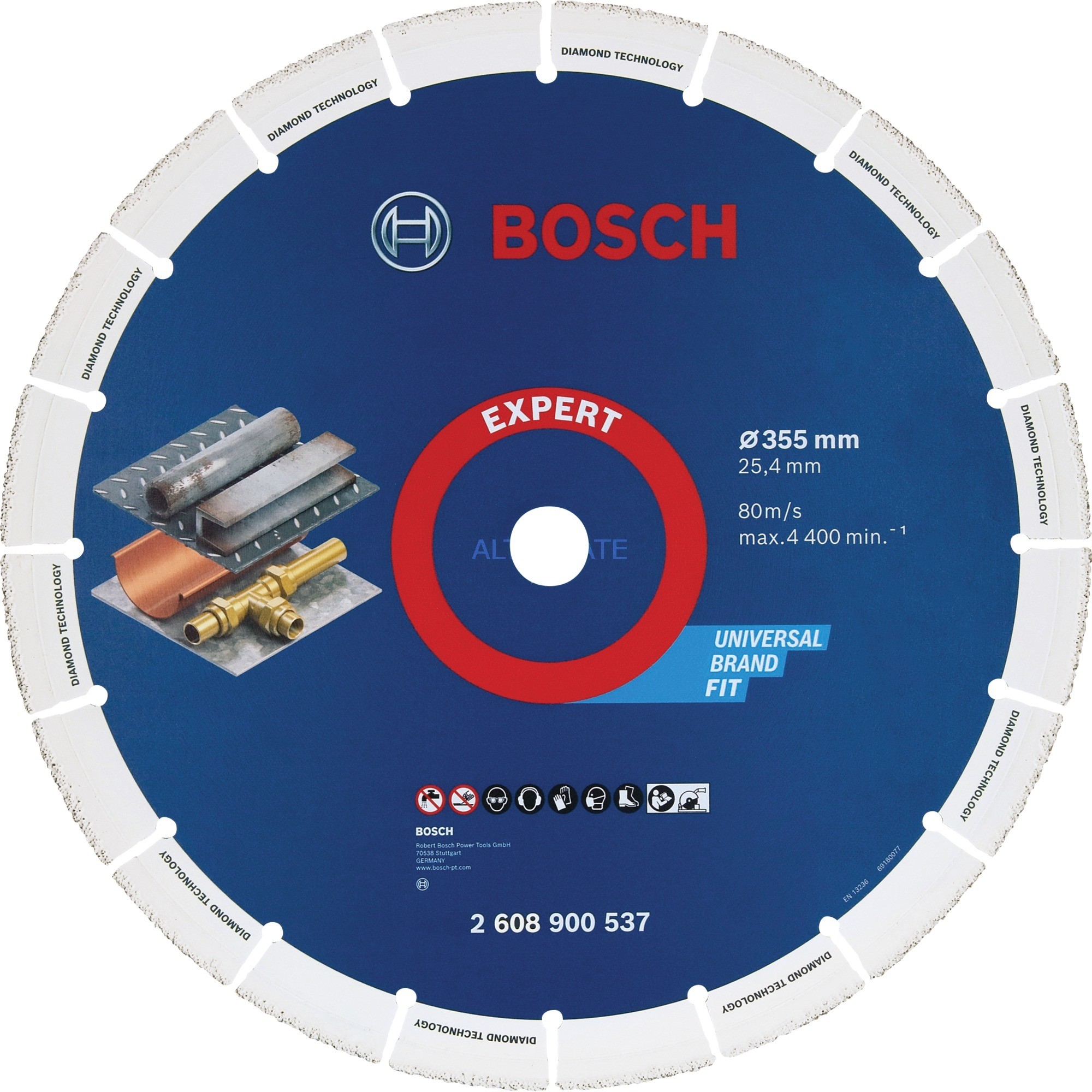 Bosch 2608900537, Ostrze, tarcza 4059952536866