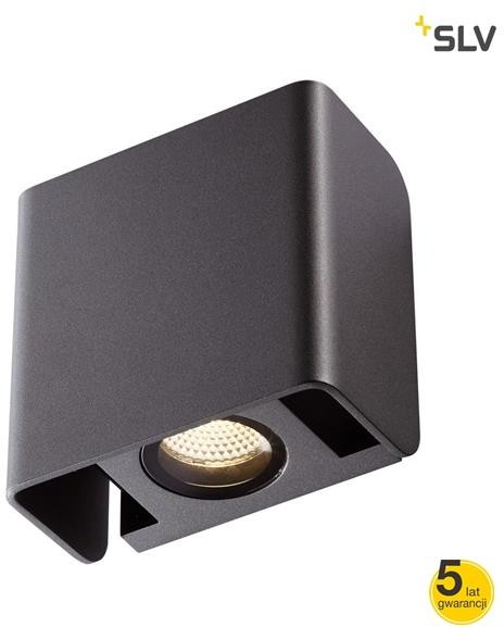 Spotline Slv MANA OUT lampa ścienna zewnętrzna 3000K IP65 ściemniania 1002900 1002900/SLV