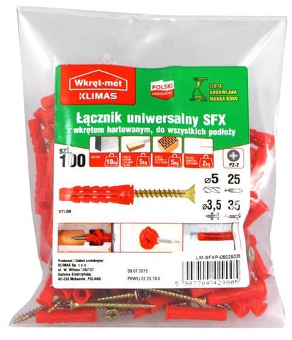 WKRĘT-MET Kołek 5X25MM