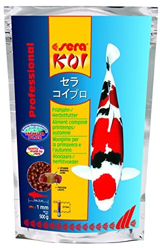 Sera KOI Professional karma wiosenna/jesienna - lekka trawienna karma dla temperatur poniżej 17 °C, 500 g 7011