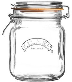 Kilner Słoik Square Clip Top 1 l 0025.511