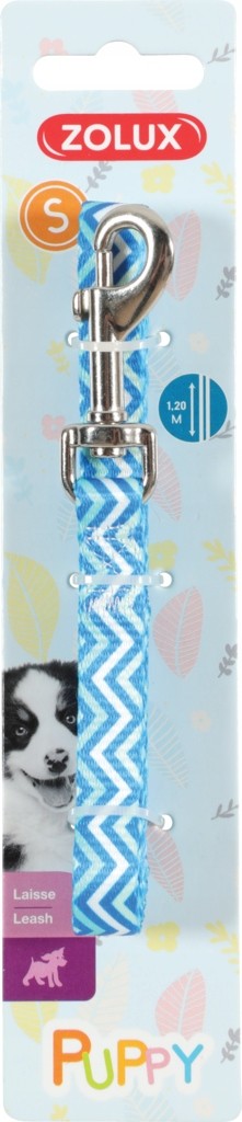 Zolux Smycz Puppy Pixie 13 mm/1,20 m kol. niebiesk