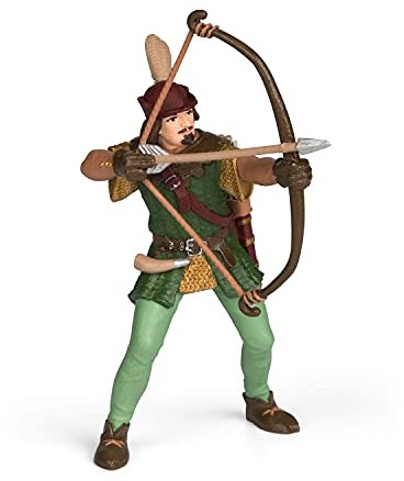 Papo 39954 Robin Hood, stojący średniowieczny figurka Fantasy 39954