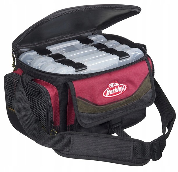 Berkley 1345043 Torba Wędkarska + 4 Pudełka