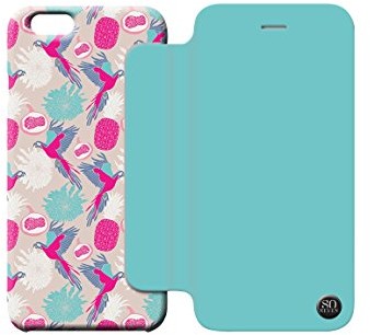 SO SEVEN So Seven svnfcpiparip6 etui z klapką do iPhone 6/6S ethink Papuga SVNFCPIPARIP6