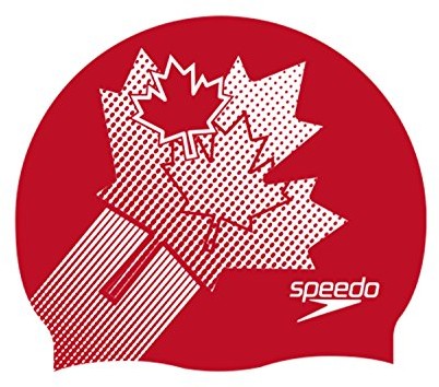 Speedo czepek kąpielowy kuchenny ścienny Silicon Cap, czerwony, jeden rozmiar 68-040859856_9856-U