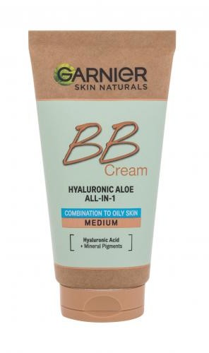 Garnier Skin Naturals BB Cream Hyaluronic Aloe All-In-1 SPF25 krem bb 50 ml dla kobiet Medium
