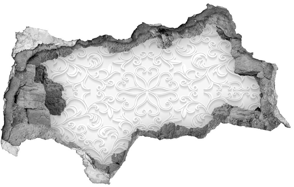 Wallmuralia.pl Dziura 3d fototapeta na ścianę Ornamenty