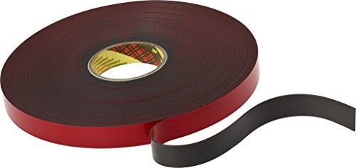 3M 3 m VHB taśmy klejące, 4655 °F, 1,5 MM, szary, 19 mm x 33 m, szary 7000072217