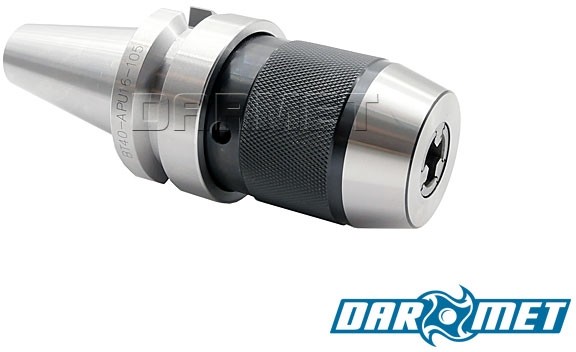 Darmet Trzpień zintegrowany BT40 | oprawka z uchwytem wiertarskim bezkluczykowym | 0,5-16MM monolit - (DM-100) DM_UCH_100_BT40-16