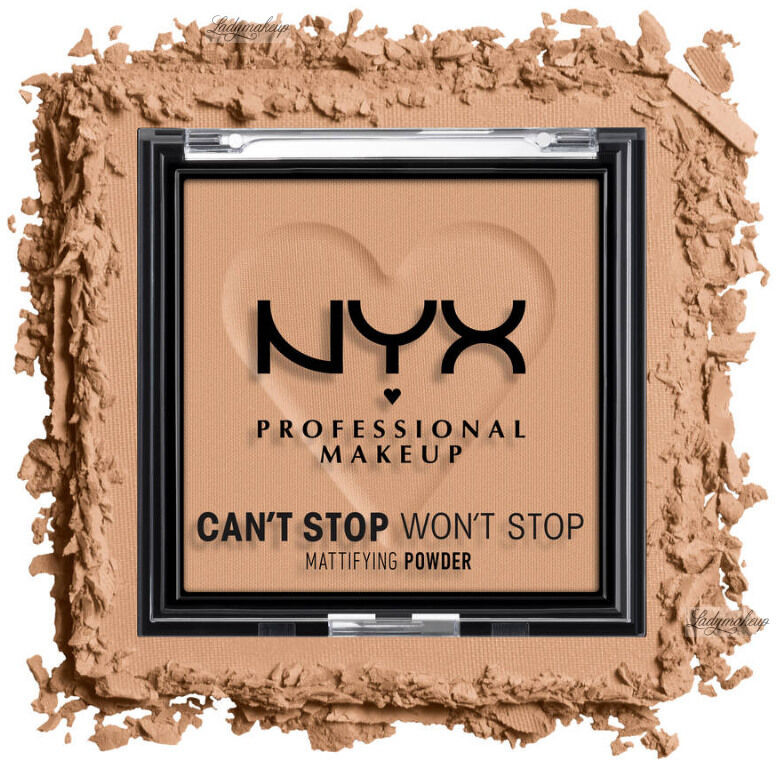 NYX professional makeup Professional Makeup - CAN''T STOP WON''T STOP - Mattifying Powder - Matujący puder do twarzy - 6 g - TAN
