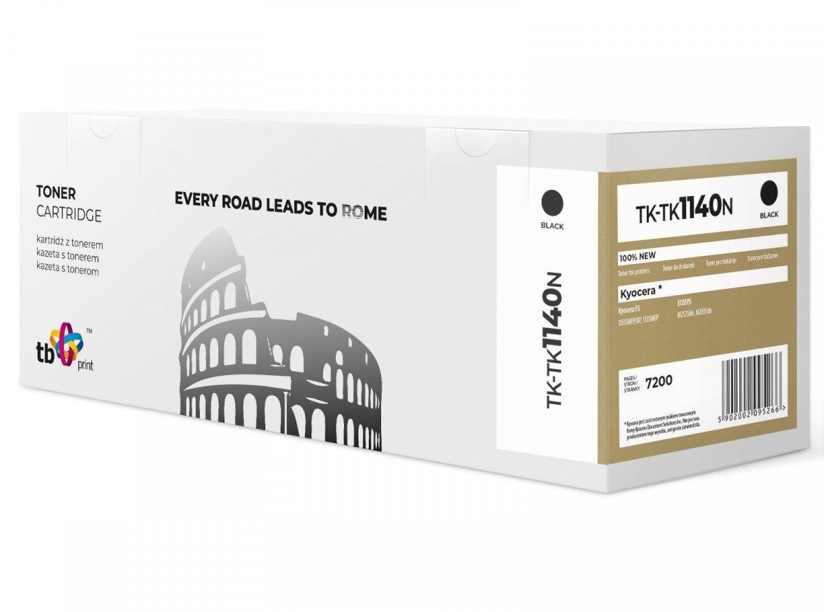 TB Print Toner do Kyocera TK-1140 czarny TK-TK1140N 100% nowy ETTBPK000011401