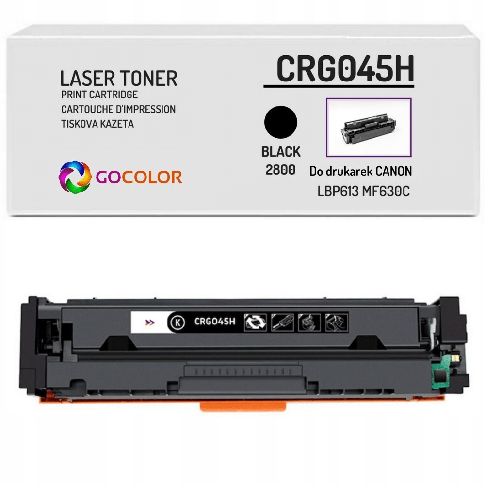 Toner do Canon CRG045H I-Sensys LBP-612Cdw