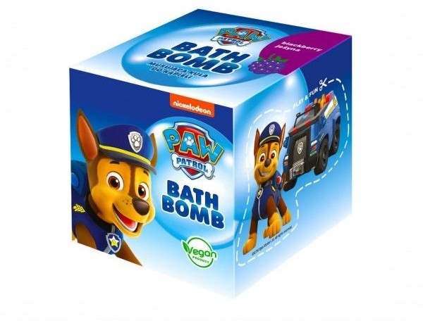 Psi Patrol Bath Bomb Jeżyna 165g musująca kula do kąpieli