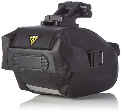 TOPEAK Wedge Drybag saszetka pod siodełko, uniseks, czarny TT9820B_schwarz_15 x 9 x 9 cm, 0.6 Liter