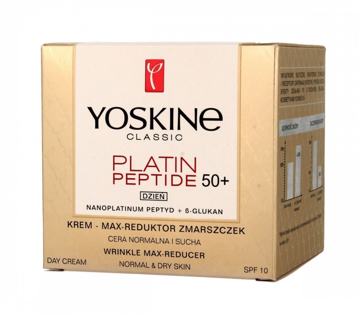 Yoskine DAX Classic Platin Peptide 50+ Krem Max-reduktor zmarszczek na dzień 50ml 90694