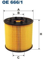 Filtron Filtr oleju OE666/2
