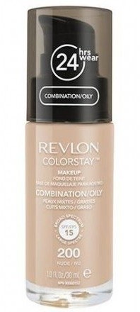 Revlon ColorStay Combination/Oily Skin 200 Nude 30ml z pompką 68865-uniw