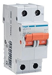 Hager m144697 magnetoter Mico 1 Polo + neutralne Pomarańczowy 16 A