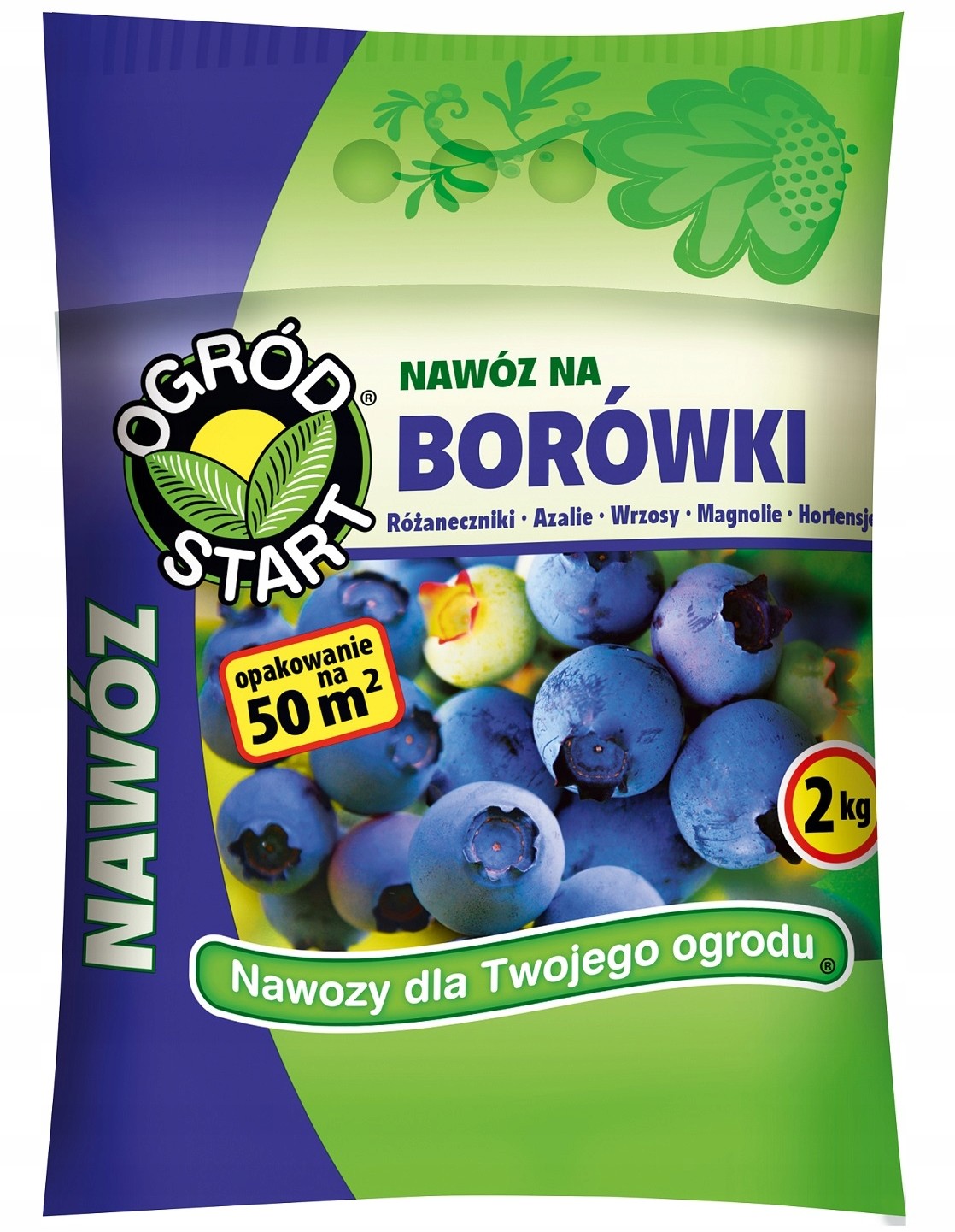 Ogród Start Nawóz Do Borówek Jagód Pod Borówki 2KG