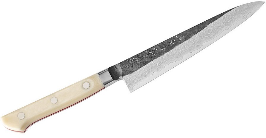 Tojiro VG-10 Micarta white Nóż uniwersalny 15cm HK-W3/PA150-V63R