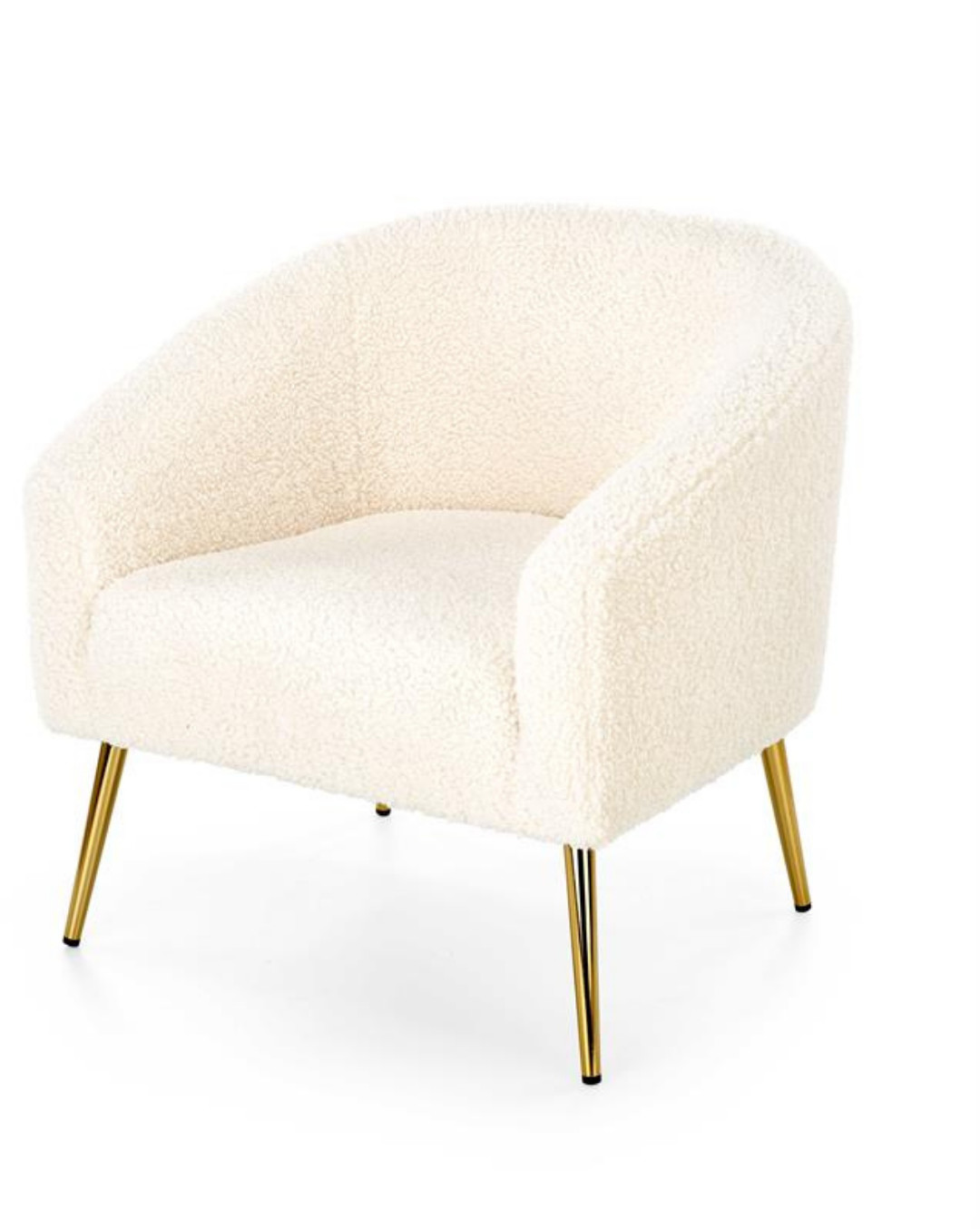 Halmar Fotel Grifon fotel boucle fotel baranek 6452