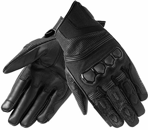 Rebelhorn Skórzane rękawiczki Patrol krótkie czarne XL RH-GLV-PATROL-SH_01_XXL