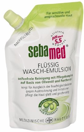 Sebamed sebamed płynny, szafka z emulsją z Olive woreczku cz. paczka (2 X 400 ML) 51156